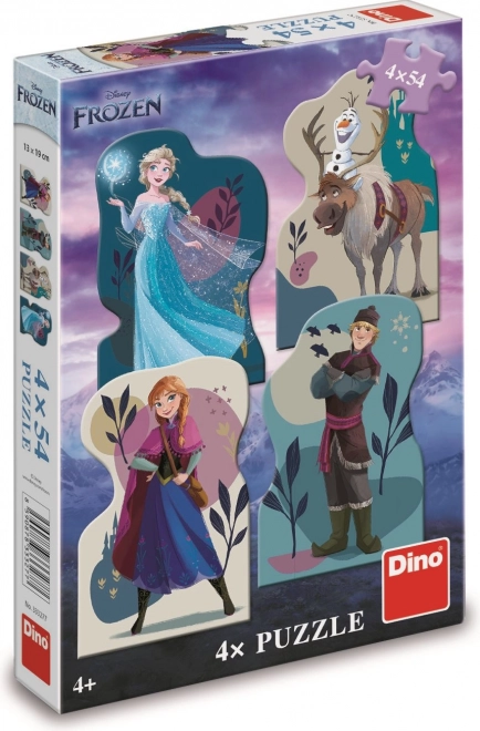 FROZEN: PŘÁTELSTVÍ 4x54 Puzzle