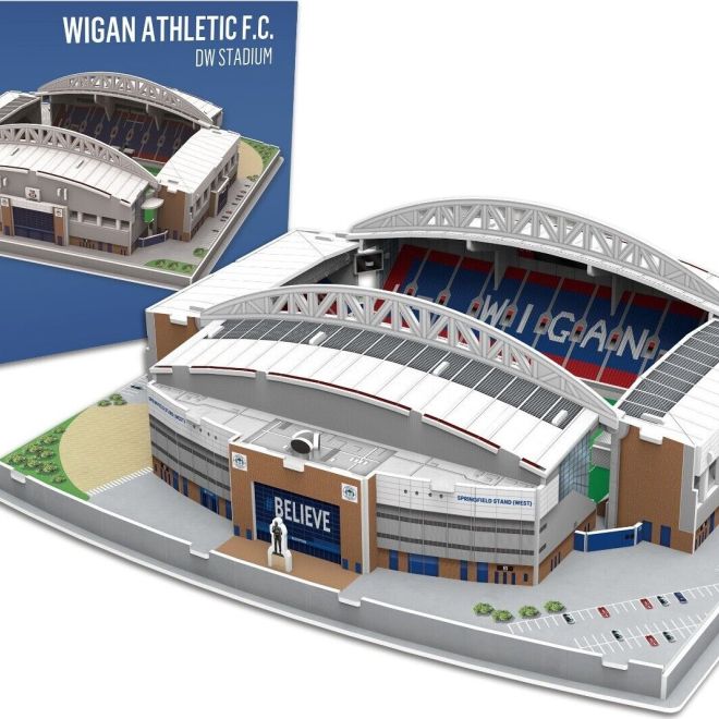 STADIUM 3D REPLICA 3D puzzle Stadion DW - Wigan Athletic 73 dílků