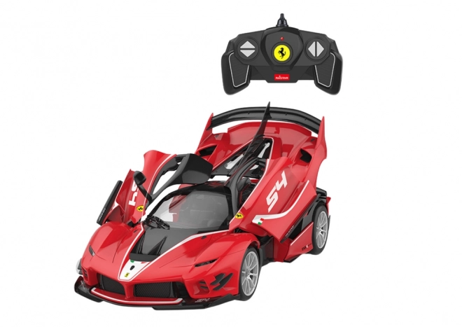 Rastar Stavebnice 1:18 Ferrari FXXK EVO červená 88 dílků