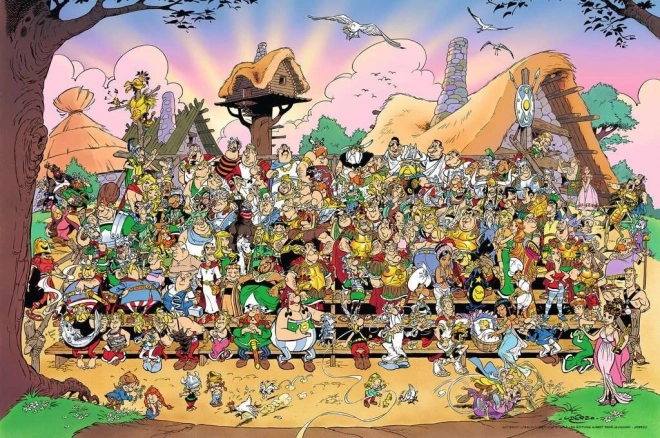 Puzzle 3000 prvků Vesmír Asterixe