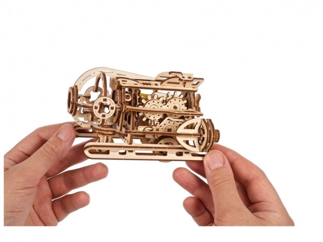 Ugears 3D dřevěné mechanické puzzle Steampunková ponorka