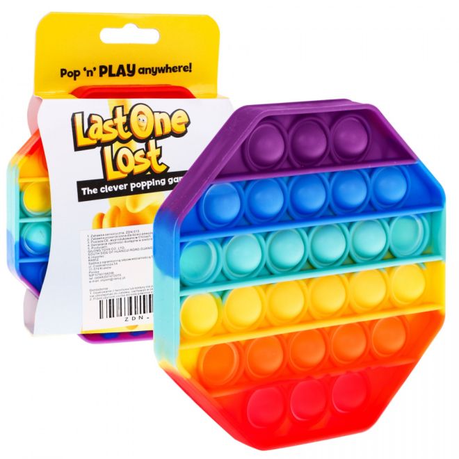 Antistresová hračka pro děti 5+ a dospělé Silikonová deska 28 bublinek – Čtverec