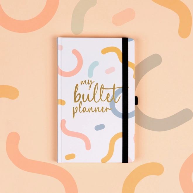 Týdenní nedatovaný diář My Bullet Planner, 13 × 21 cm CZ/SK