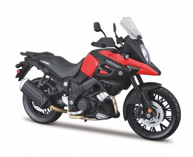 Model motocyklu Suzuki V-Storm se stojanem 1/12