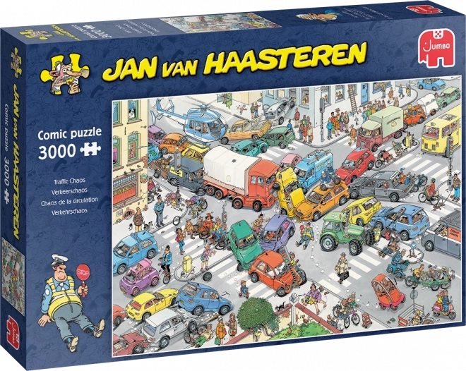 JUMBO Puzzle JvH Dopravní chaos 3000 dílků