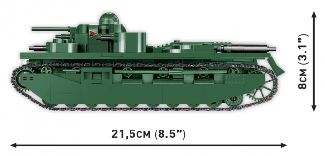 Vickers A1E1 Nezávislé bloky