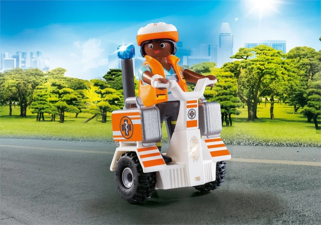 PLAYMOBIL® City Life 70052 Zásahová dvoukolka záchranářů se světly