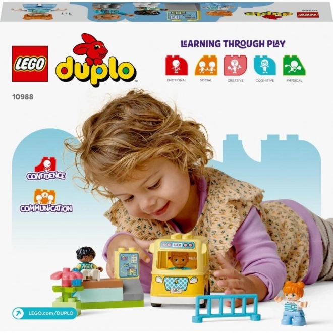Kostičky Duplo Jízda autobusem