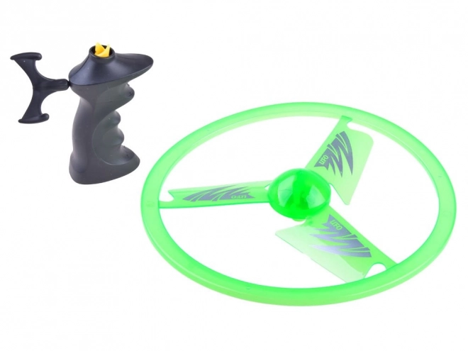 Disc zburător cu efect de lanț luminos SP0639 – Zelená