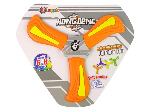 Boomerang létající disk pro děti Orange