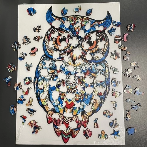 Dřevěné puzzle Kruzzel 24551