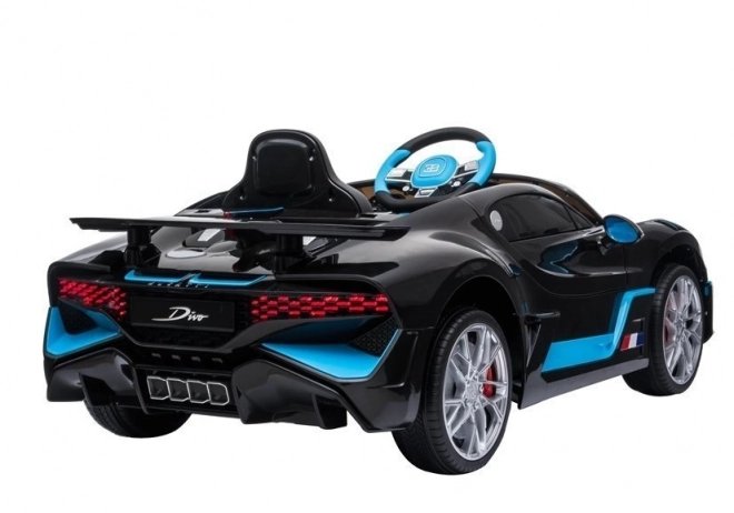 Bugatti Divo Battery Car Black Lacquered