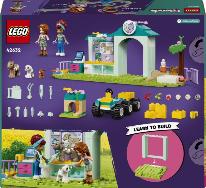 LEGO® Friends 42632 Veterinární klinika pro zvířátka z farmy