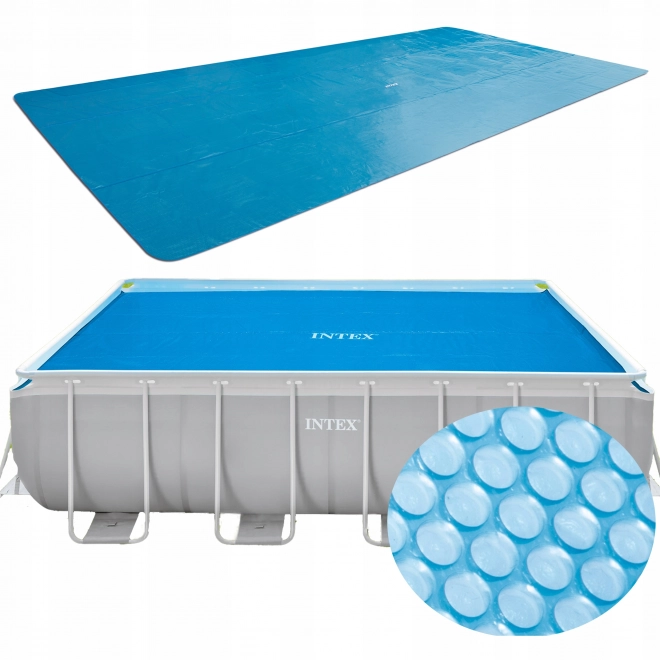 Solární kryt na bazén 488x244 cm pro INTEX rámové bazény
