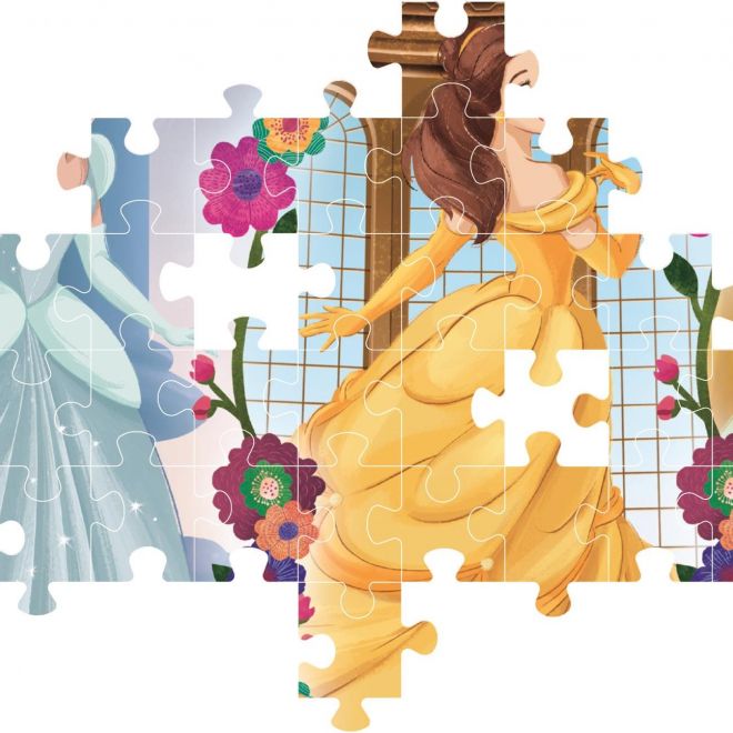 CLEMENTONI Puzzle Disney princezny 104 dílků