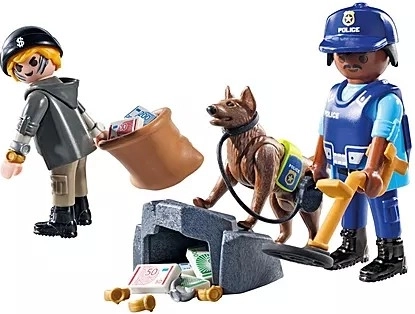 Playmobil Hledání s policejním psem
