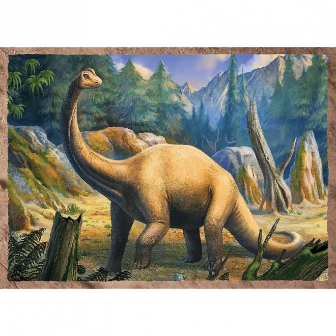 Poutavé dinosaury puzzle 4v1