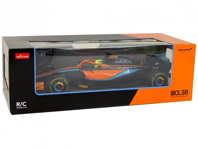 R/C závodní auto McLarenF1 Rastar 1:12 oranžová