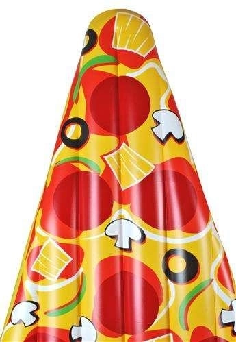 Nafukovací lehátko ve tvaru pizzy
