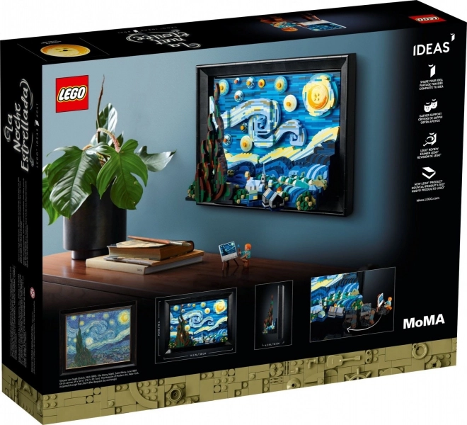 Lego Hvězdná noc Vincenta van Gogha