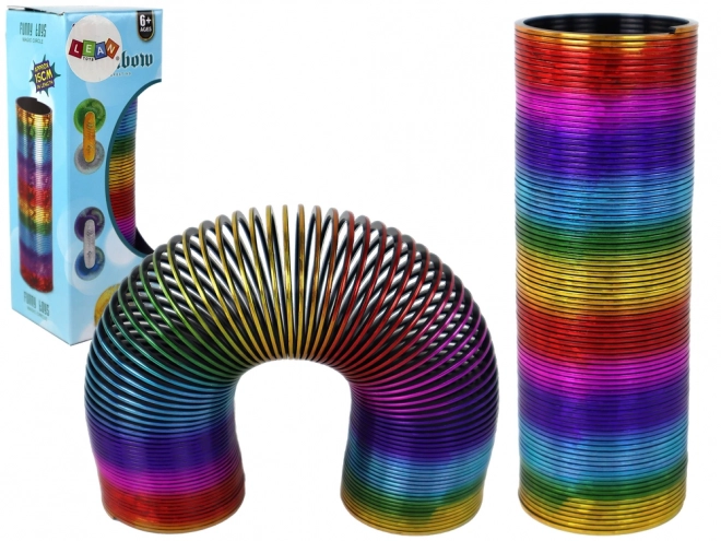 Hračka Rainbow Magic Stress Relieving Spring 15 CM