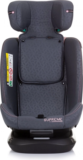 CHIPOLINO Autosedačka Supreme i-Size 40-150cm Isofix 360, Flamingo