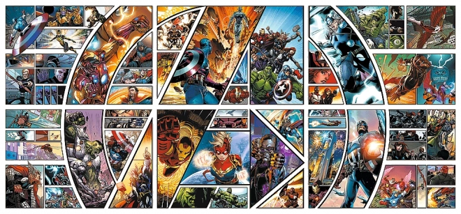 TREFL Puzzle UFT Marvel Avengers: Napříč komiksovým vesmírem 9000 dílků