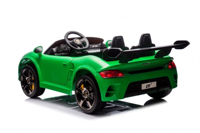 Dětské akumulátorové auto zelené 4x4