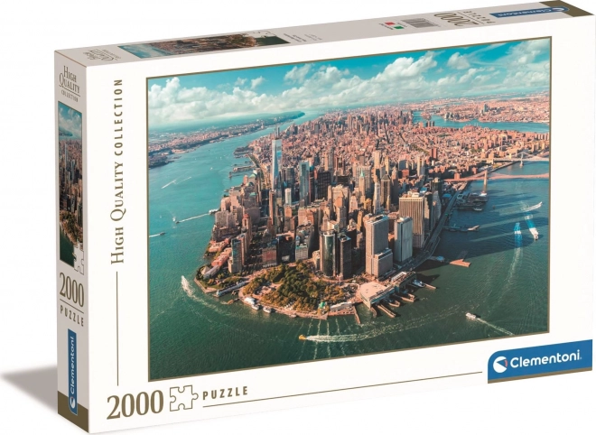 Puzzle 2000 prvků Vysoká kvalita Dolní Manhattan, New York City