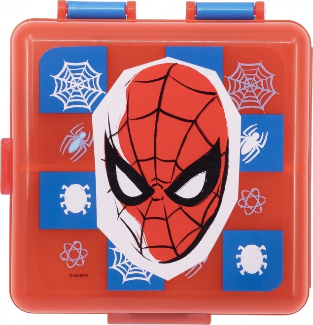 STOR Čtvercový Multi Box na svačinu Spiderman