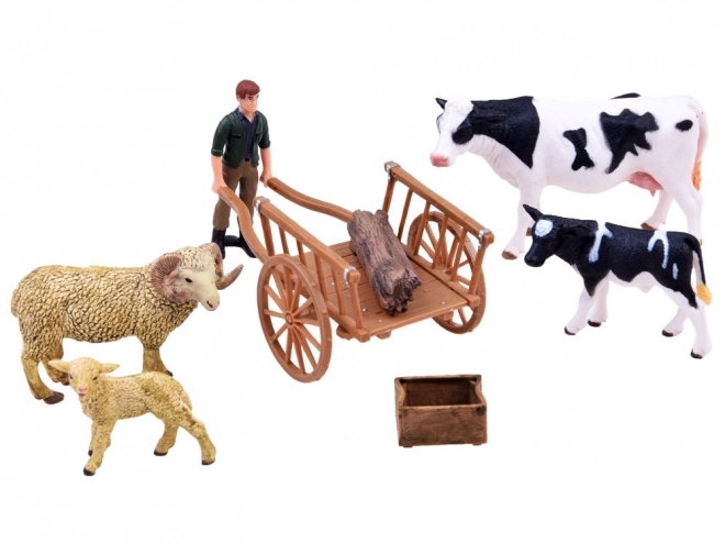 Zvířata farma Kráva sada figurek ZA2606 – C