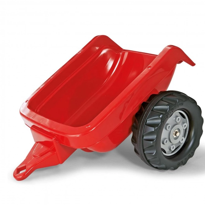 Dětský pedálový traktor s přívěsem Case Červený