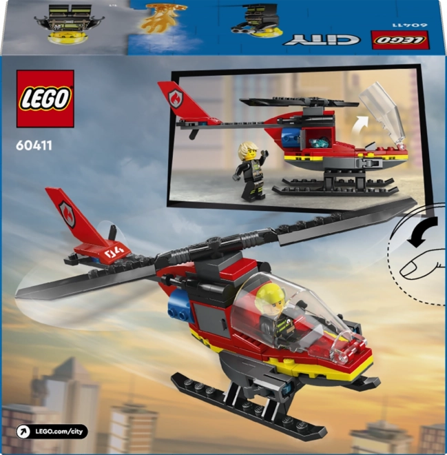 LEGO® City 60411 Hasičský záchranný vrtulník