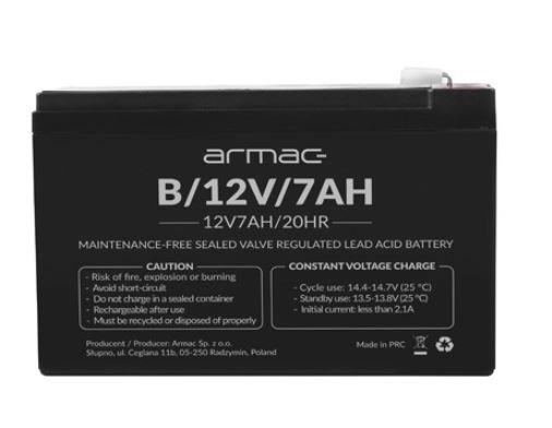 Univerzální baterie 12V agm 12V 7AH B/12V/7AH