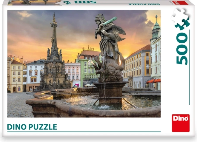 Dino puzzle Olomouc 500 dílků