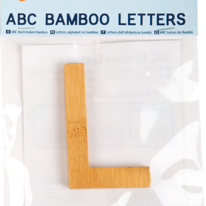 Small Foot Bambusové písmeno L