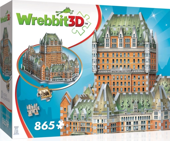 WREBBIT 3D puzzle Le Château Frontenac 865 dílků