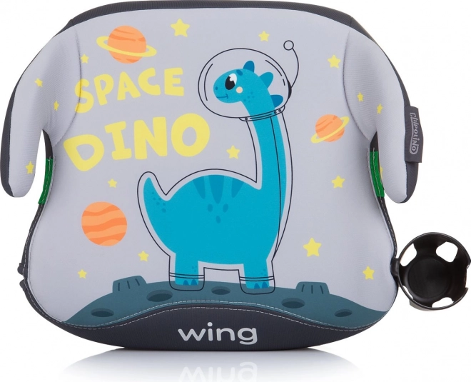 CHIPOLINO Podsedák Wing i-Size 125-150cm Isofix, Space Dino