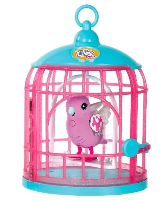 Interaktivní figurka Little Live Pets Pták s klecí