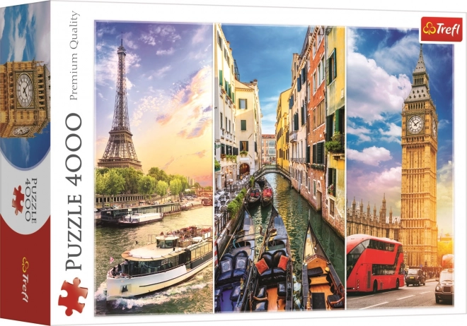 Puzzle 4000 prvků Tour of Europe