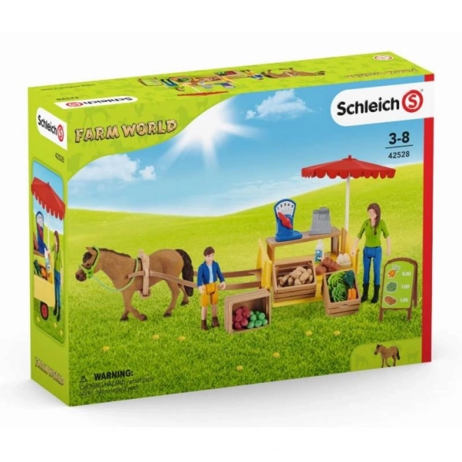 Schleich 42528 Mobilní farma Stragan svět