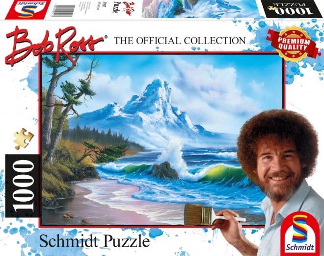 Puzzle Bob Ross: Hora u moře 1000 dílků