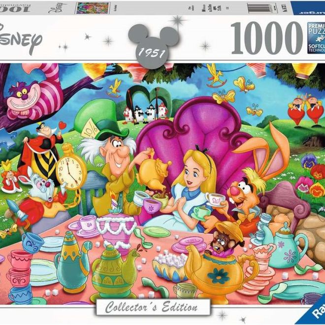 RAVENSBURGER Puzzle Alenka v říši divů 1000 dílků
