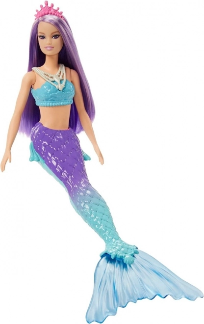 Panenka Barbie Dreamtopia Mořská panna Fialový a modrý ocas