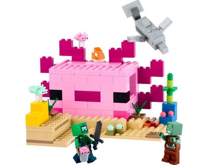 LEGO® Minecraft™ 21247 Domeček axolotlů