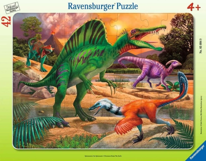 RAVENSBURGER Puzzle Dinosauři 42 dílků