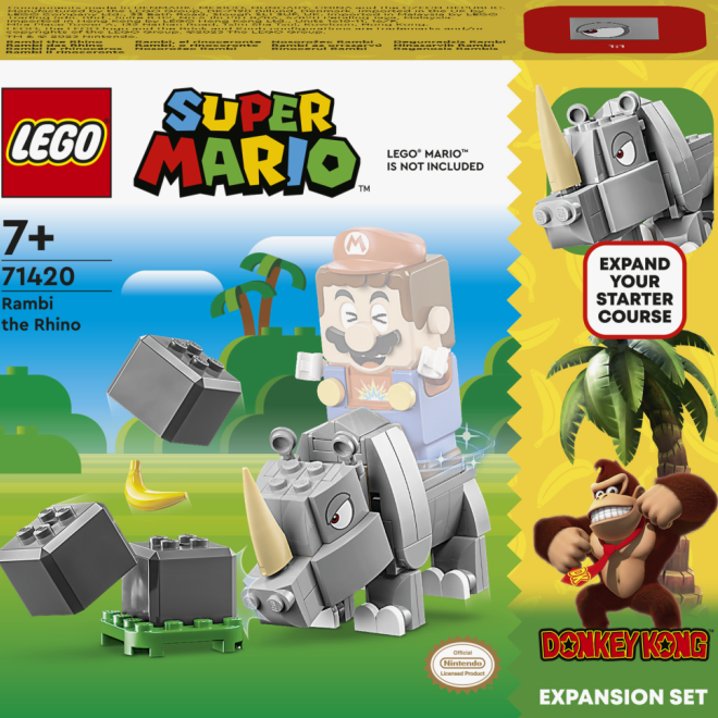 LEGO® Super Mario™ 71420 Nosorožec Rambi – rozšiřující set