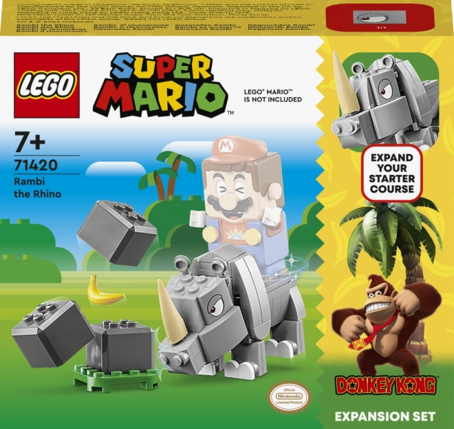 LEGO® Super Mario™ 71420 Nosorožec Rambi – rozšiřující set