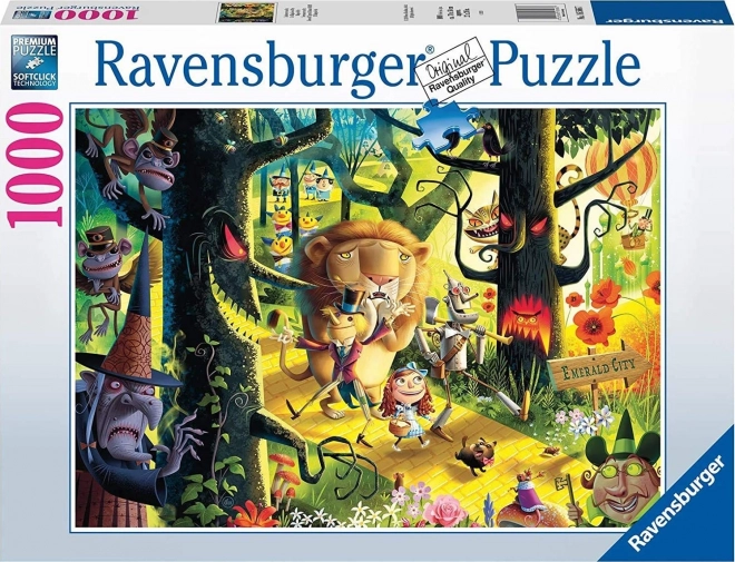 Puzzle Lvi, tygři a medvědi, ó jé! Čaroděj ze země Oz od Ravensburger