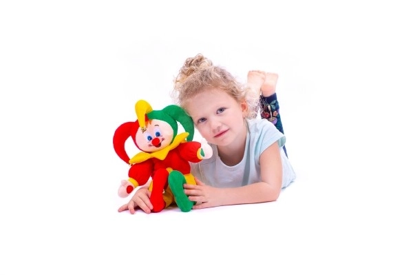 Pohádky vyprávějící kašpárek 30 cm